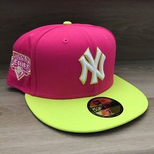 New Era New York Yankees 2009 World Series Beetroot 59FIFTY Fitted Hat 7 1/2